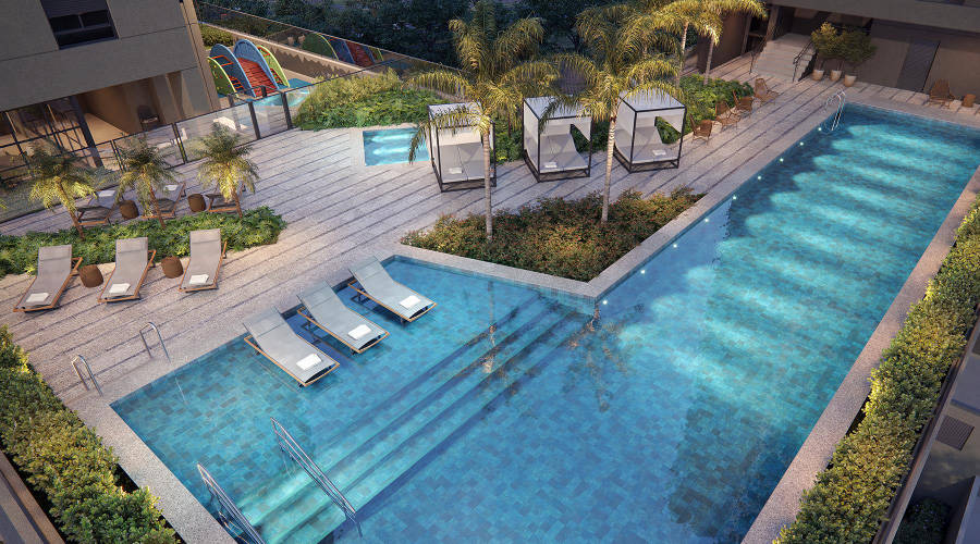 Ampère Brooklin – Piscina Adulto