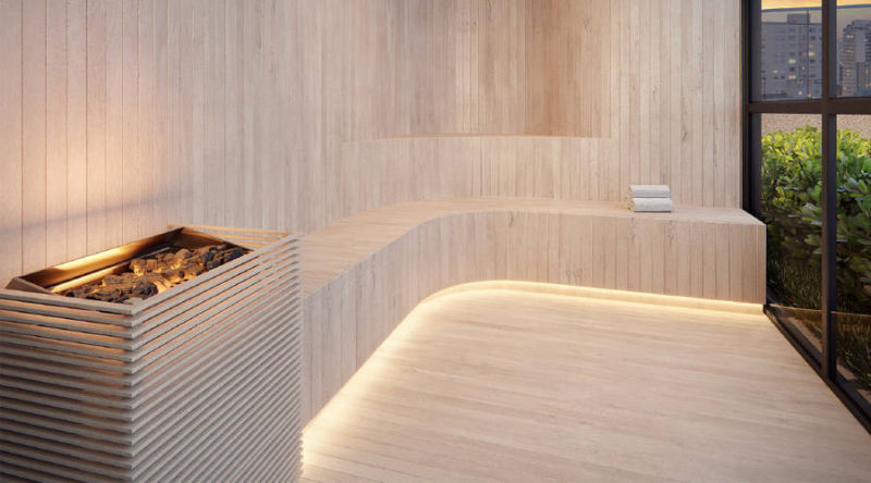 Ampère Brooklin – Sauna