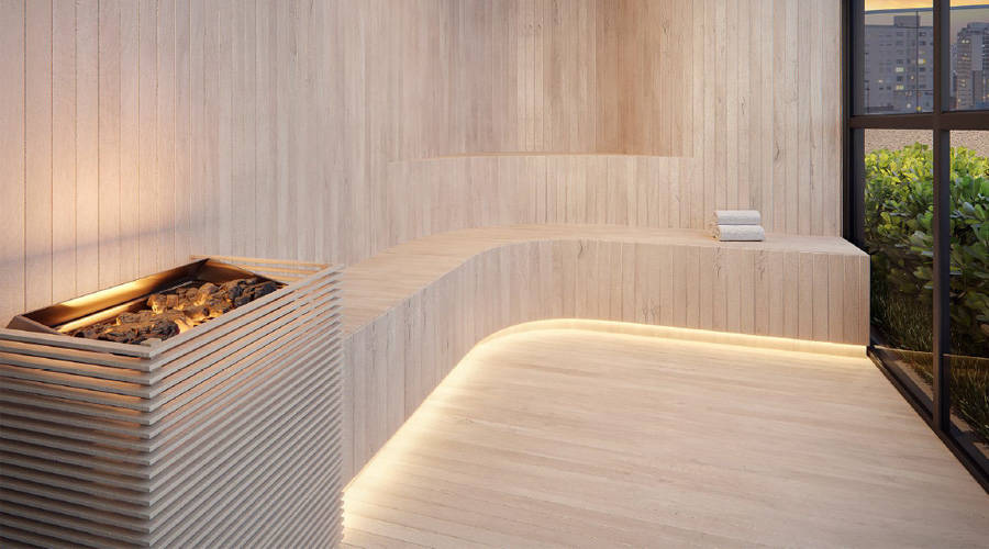 Ampère Brooklin – Sauna